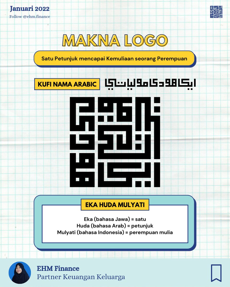 ehmfinance's tweet photo. Makna Logo #ehmfinance

#KeuanganTerencanaKeluargaSejahtera
#semuamampusejahtera https://t.co/fLzdy7UR2W
