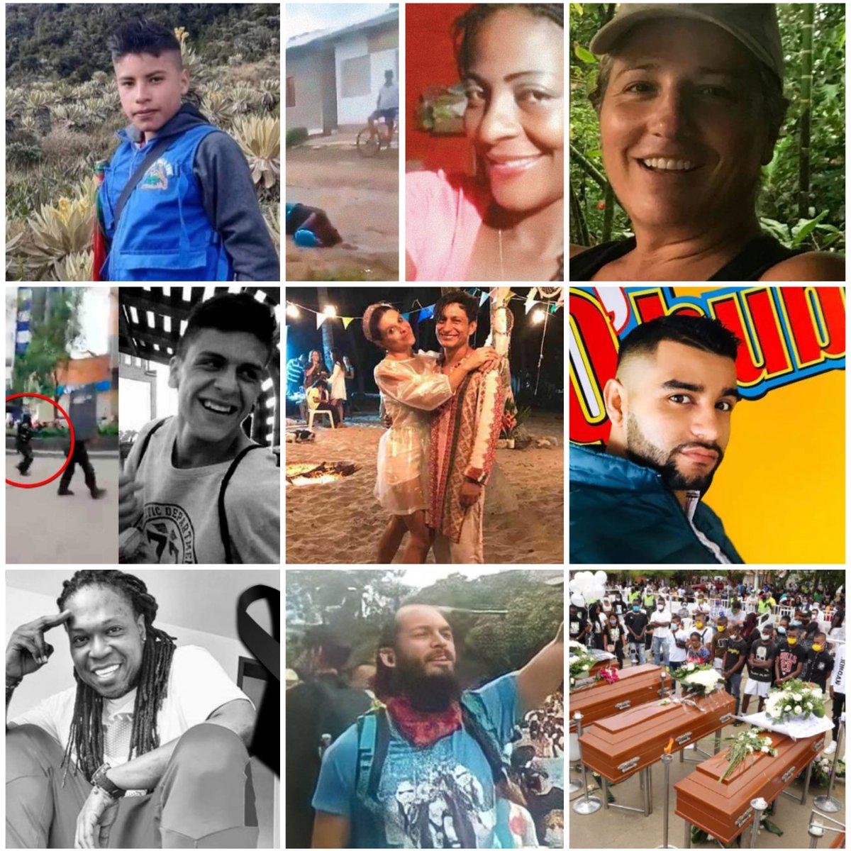 HAGC13's tweet photo. Compañeros, cuando salgamos a votar esté domingo, recordemoslos , dieron su vida porque creyeron que había un FUTURO para este país, no los olvidemos.🇨🇴🇨🇴🇨🇴 https://t.co/T7AxyfdAV4