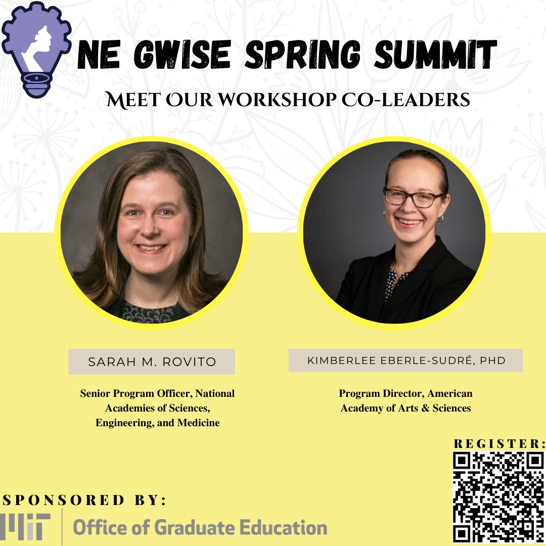 NE GWiSE (@ne_gwise) on Twitter photo #SpringSummit2022 is almost one week away! Have you registered yet? Register now and attend workshops led by <a href="/smr32/">Sarah Rovito</a> and Kimberlee Eberle-Sudre! eventbrite.com/e/ne-gwise-202… #SpringSummit2022 is almost one week away! Have you registered yet? Register now and attend workshops led by <a href="/smr32/">Sarah Rovito</a> and Kimberlee Eberle-Sudre! eventbrite.com/e/ne-gwise-202…