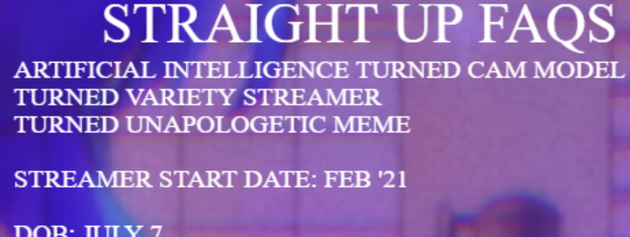 SexandLife's tweet photo. @ProjektMelody Wasn't your "Streamer Start Date" Feb. '20? https://t.co/5qAi09d4AU