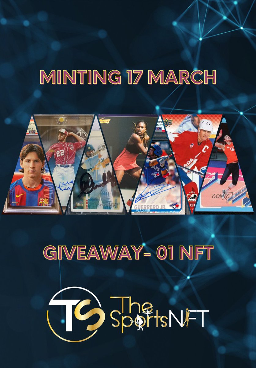 The Sports NFT is coming up with something unique and first of its kind on Cronos chain.

1⃣Follow <a href="/EbisusBay/">Ebisu's Bay | GameFi - NFT Market - DEX</a> &amp; <a href="/TheSportsNFT/">Beta Mascots 🌽</a> 
2⃣♥️+🔁
3⃣Tag 3 friends

2 #NFTs 2 Winners - End: 16th March
#NFTGiveaway #NFTCommunity #nftcollector #crofam   #FFTB #NFTcollection #CRO #NFTProject