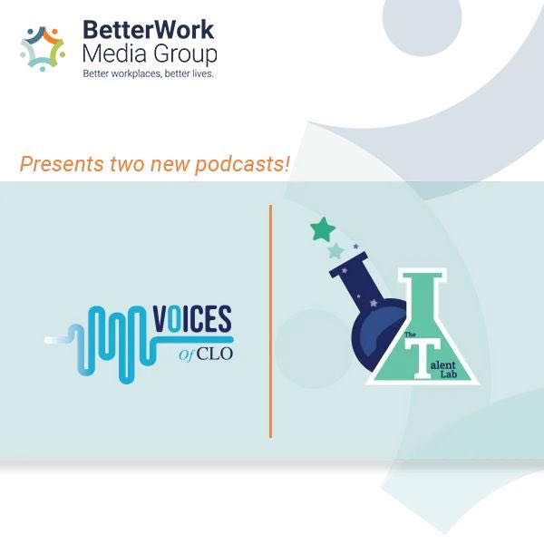 Two new podcasts, "Voices of CLO," and "The Talent Lab" will feature L&amp;D and talent management/HR experts sharing their stories, successes and top-of-mind ideas for the future of learning &amp; work. lnkd.in/dVSgX8EW #chieflearningofficer #talentmananagement #learning #HR