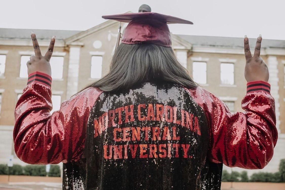 NCCU's tweet photo. Hey #NCCU22! Get excited, graduation is in less than two months. 🎓 Undergraduate Ceremony is at 8a, 5/6, and Graduate/Professional/Doctoral Ceremony is at 8 a.m., on 5/7. More details on https://t.co/3aXWwfvTxA in coming weeks. #EaglePride #NCCUAlumniStatus 📸 : @_mahreeee https://t.co/QDL3ddG6Nq