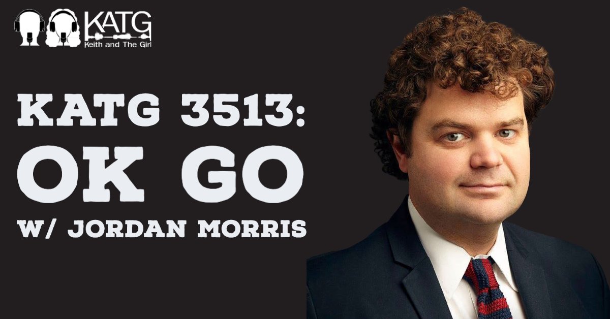 keithandthegirl's tweet photo. KATG 3513: OK Go w/ @Jordan_Morris

https://t.co/bxSfUmN5ja

-Being an adult
-VR with children
-KATG listener letters

#keithandthegirl #podcast #nyc #comedy #KATG #JordanMorris #adulting #VR #JussieSmollett #Insurrection #MovieCorner #TheGift #Bourne https://t.co/eitYo6zt2M