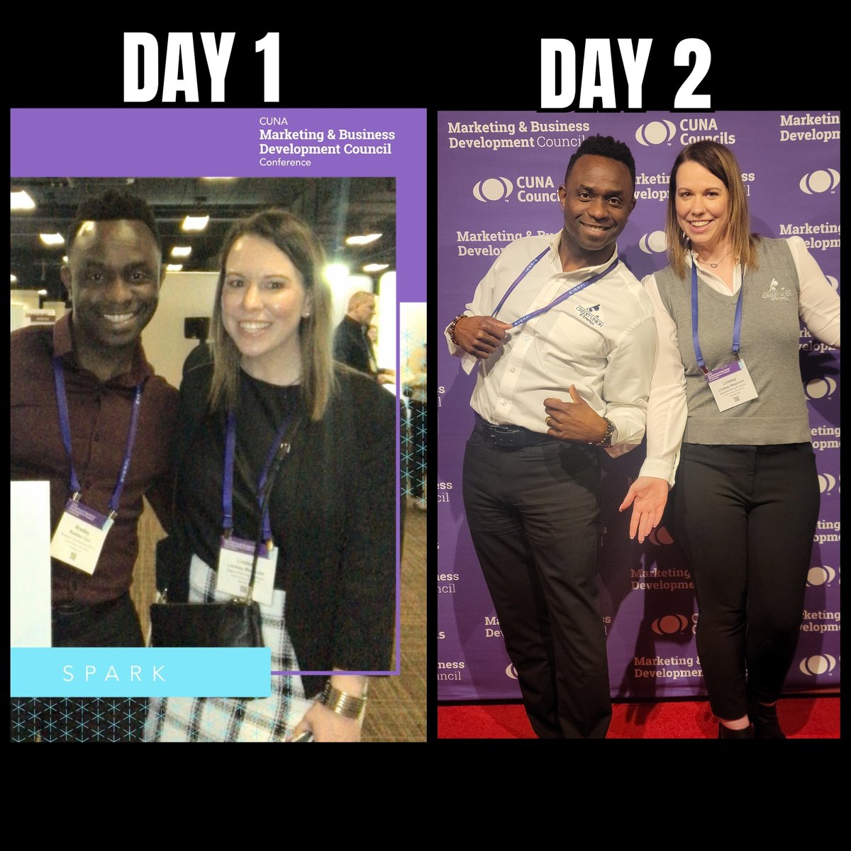 IamJubba's tweet photo. Look, its the #CUA delegates at the #CUNA #Marketing & #BusinessDevelopment conference in #LosAngeles.
#creditunions #peoplehelpingpeople #WelcometoFriendly https://t.co/Qu0pHBG5qd