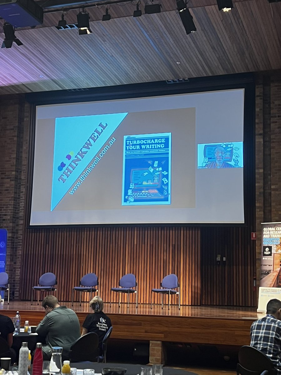 The fabulous <a href="/ithinkwellHugh/">Hugh Kearns</a> giving some valuable guidance on publishing academic research! 📝 🎓 
#phdchat 
#ASMIRTorg
#MedRadForum 
#letsgoGC_RTRO 
@ASMIRTorg 
<a href="/Uni_Newcastle/">University of Newcastle</a> 
<a href="/DrYolandaSurjan/">A/Professor Yolanda Surjan</a>