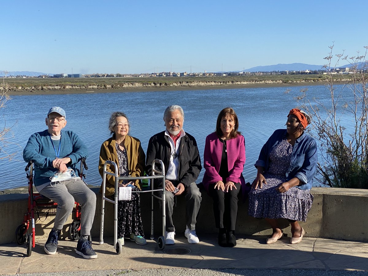 MidPenHousing's tweet image. Thank you @RepSpeier for addressing homelessness and championing permanent supportive housing solutions! Shores Landing residents invited Congresswoman into their homes and shared personal stories, further cementing the success of Project Homekey in #BringingCAHome @sanmateoco