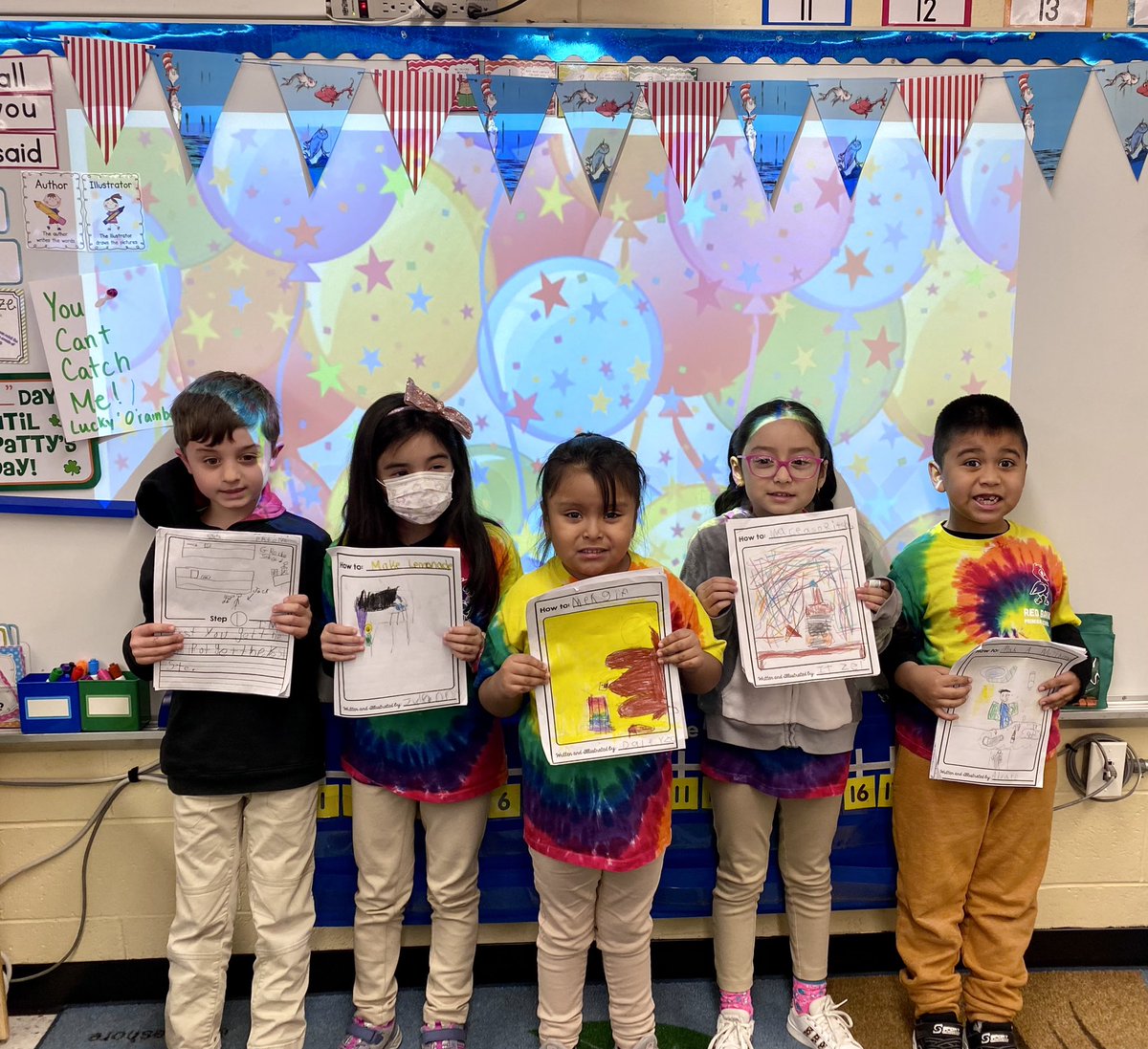 pmcollins04's tweet photo. It’s publishing day for our authors How To books in Rm 104!  So proud of our writers! #wearewriters ##BeKind #KindnessMatters #RBBisBIA #stormypride @MsBlackRBPS @rbpsEAGLES @DreamBigRB @RedBankSup https://t.co/7SMFLJpdhE