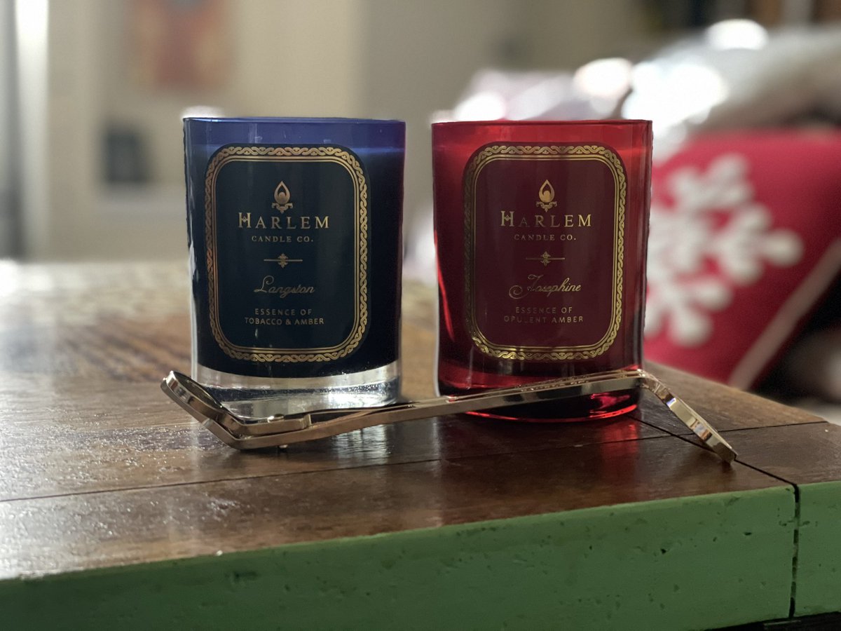 <a href="/jeffshaw/">Jeff Shaw</a> <a href="/_love_supreme/">ALoveSupreme</a> <a href="/HarlemCandles/">Harlem Candle Co.</a> I got the Langston last month but I wanted to 🔥 it properly using a wick cutter, so I got one and then… ended up with Josephine as well. 😍😍