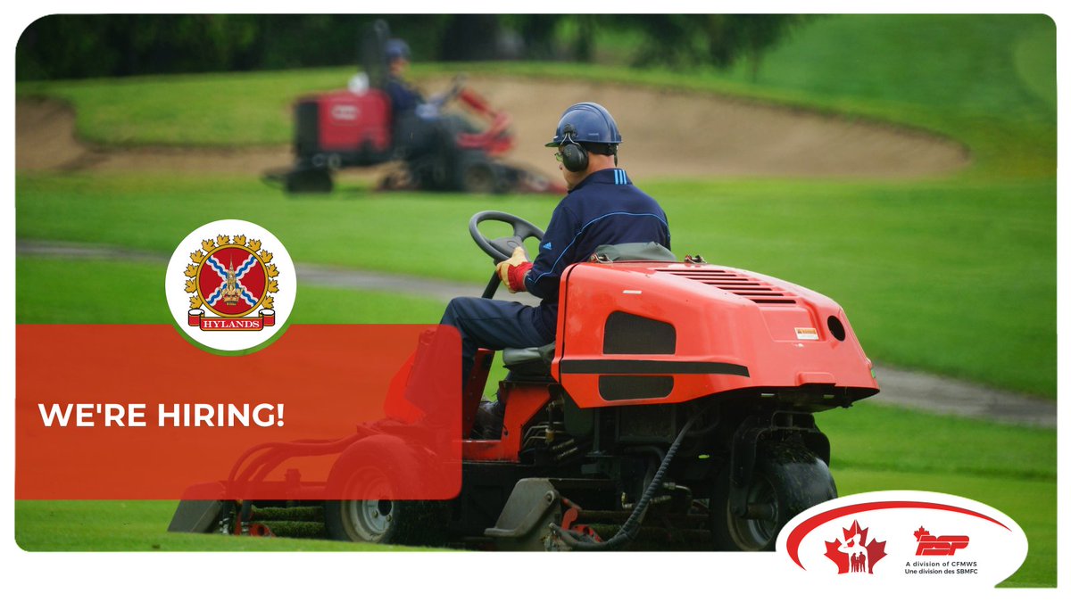 PSP CFSG (O-G) (@pspottawa) on Twitter photo 📣 ⛳ Job alert! Hylands Golf Club is hiring for several #seasonalpositions. Apply today and enjoy our many employee benefits! 👉 cafconnection.ca/NCR/Hylands-Go…
<a href="/HylandsGolf/">Hylands Golf Club</a>
#jobalert #NCRjobs #GolfClub #HylandsGolfClub #PSPCFSGOG 📣 ⛳ Job alert! Hylands Golf Club is hiring for several #seasonalpositions. Apply today and enjoy our many employee benefits! 👉 cafconnection.ca/NCR/Hylands-Go…
<a href="/HylandsGolf/">Hylands Golf Club</a>
#jobalert #NCRjobs #GolfClub #HylandsGolfClub #PSPCFSGOG