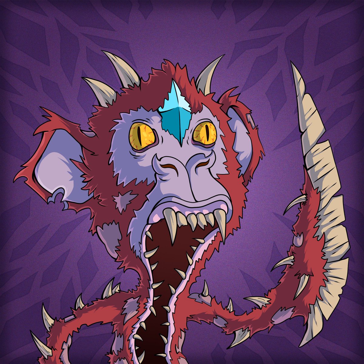 My favorite 1 of 1 from the <a href="/PlanetXOLO/">Planet XOLO</a> NFT set that's dropping tomorrow!

We are doing a few giveaways for this set over the weekend. Be sure to join the new Discord for important announcements today: discord.gg/PlanetXOLO

Really excited for everything to come with this set🚀