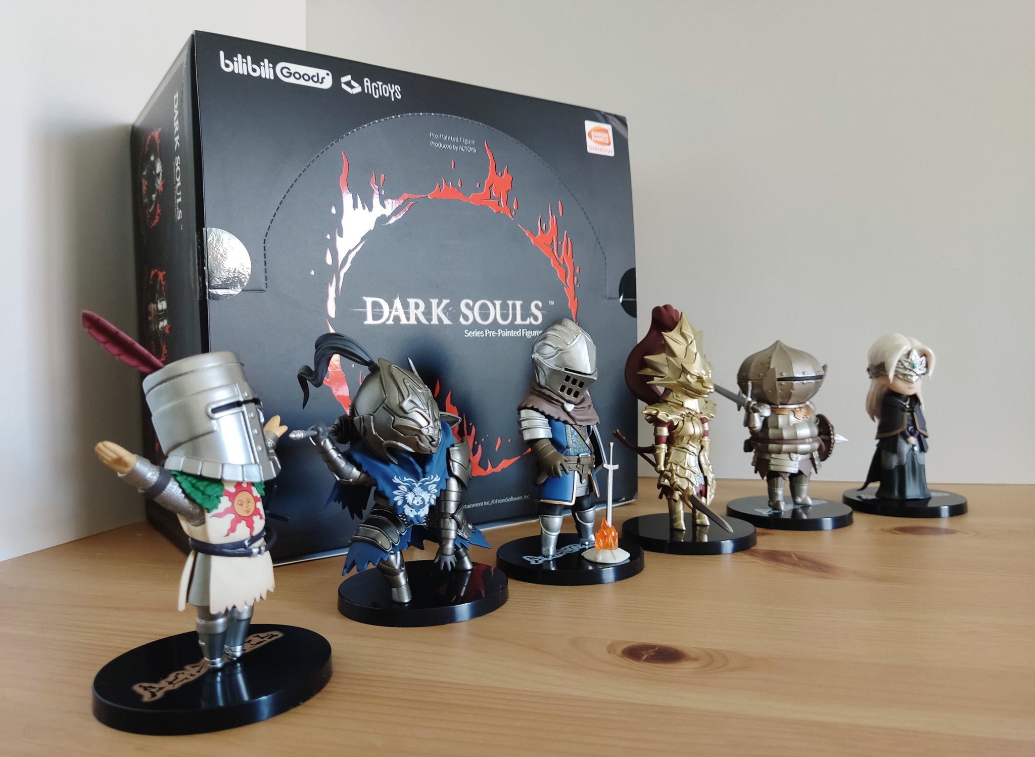 ゲームキャラクター DARK SOULS Series Pre-Painted Figures I DARK SOULS series pre-painted figures