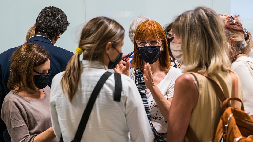 dacdirectores's tweet photo. 📸Más postales del pre-estreno de "Cuerpos Juzgados" de Mariana Carbajal. Pioneras y referentes de la lucha Argentina estuvieron ayer en DAC

💜Mes de Mujeres en DAC💚

#cuerposjuzgados #mesdelamujer #8M #marianacarbajal #lucianapeker #victoriasolanas #marisolgraham #milenaparamo https://t.co/BUqM8Ng4EU