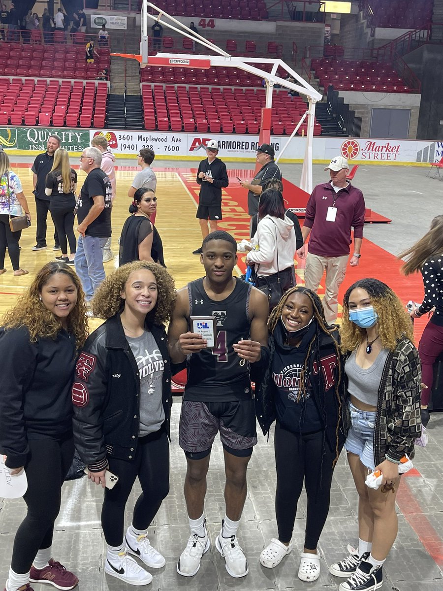 Seniors 2022 support
is in effect! Mansfield
Timberwolves Boys
National state
championship bound!
Saturday!San Antonio
Texas! Let's go <a href="/TviewBasketball/">TIMBERVIEW BASKETBALL</a> <a href="/_trinityk/">Trinity King</a>