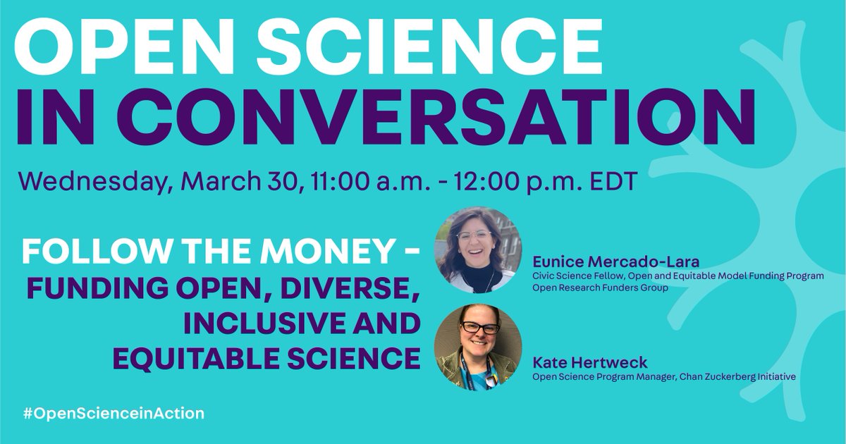 TheNeuro_MNI's tweet photo. Register now for what promises to be an informative discussion on principles and practices that are helping to make research open, inclusive and equitable!
https://t.co/ie1p0bUwu0 #openscience https://t.co/Vq7Tofhg9Z