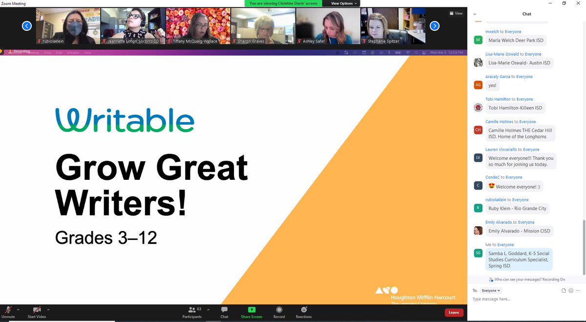 MrGoddard3's tweet image. Great times on Wednesday in @HMHCo PD learning about #Writeable!  Thank you Kristy Schulz, Christine Davis and all of the presenters!  @Shuester @MattMPariseau @DiakaCarter @KAndersonEduc8 @sallyg25 @LiteracyisMe @DrKabrina @LitLeadingLady @SpringISD_Curr