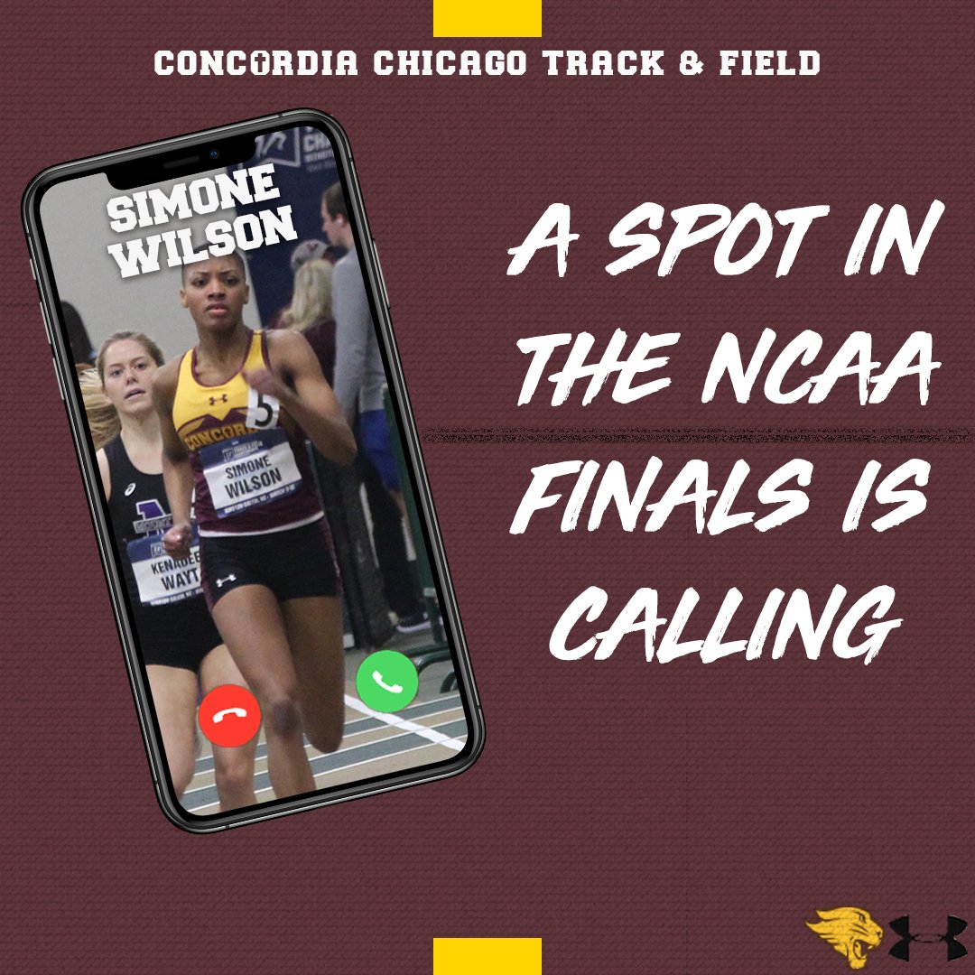 CUChicagoTFXC's tweet photo. Better take that call 📱...

Not one, but 2️⃣ athletes moving on to the 400m finals tomorrow! #d3tf https://t.co/zd7EbJWOCt