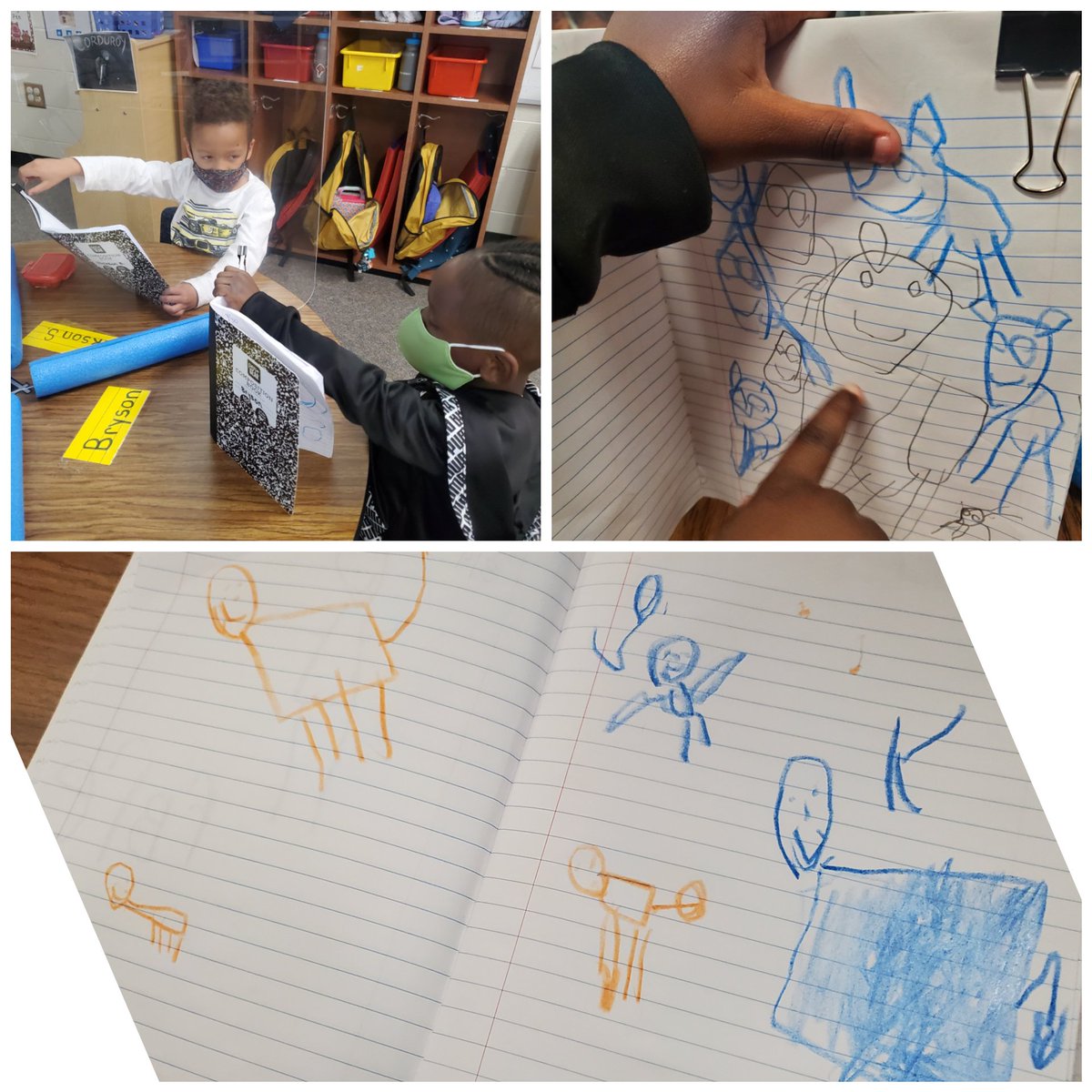 MrsJBonds's tweet image. Quick 🖍✏️ as pre and post assessment naming animals that live on a farm. #growingwriters @R2CFCD @RTEFlightStatus @RichlandTwoAVID