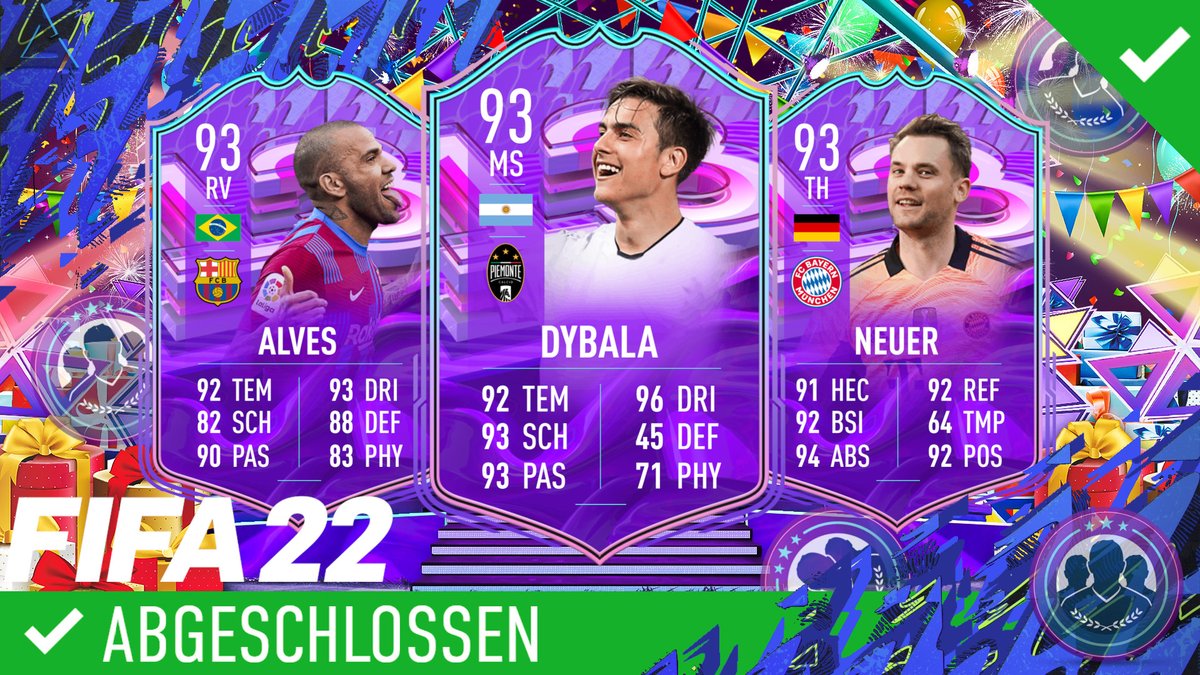 arciigaming's tweet photo. FUT BIRTHDAY TEAM 2! 😍😱 FUT Birthday Swaps Rewards & Team 2 erklärt!
https://t.co/H6M8GhNzcM
#fifa22 #fut #futbirthday #futbday #futbirthday #swaps #fifa22swaps #swapsrewards #neuer #danialves https://t.co/3CiRbm5CbT