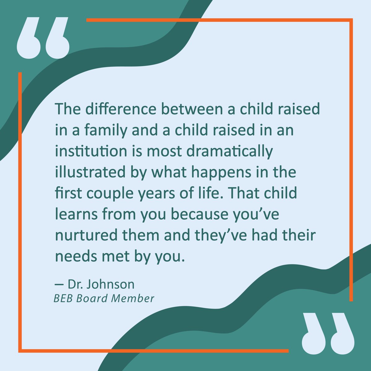 Dr. Johnson is a Professor of Pediatrics and a member of the Divisions of Neonatology and Global Pediatrics at the University of Minnesota and serves as one of the Board Members for BEB. We are thankful to have Dr. Johnson as part of the BEB team!