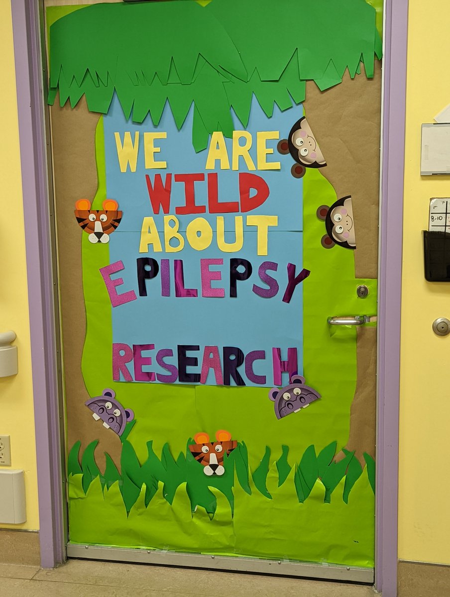 It's EpilepsyAwarenessMonth! 

Our Pediatric Epilepsy Research Program staff joined the #THEPURPLEDOOR2022 campaign! They decorated the #SmileZone Paediatric Centre for Clinical Research door! 

Connect with <a href="/EpilepsySWO/">Epilepsy Southwestern Ontario</a> to get involved &amp; raising epilepsy awareness! 
<a href="/LHSCCanada/">London Health Sciences Centre</a>