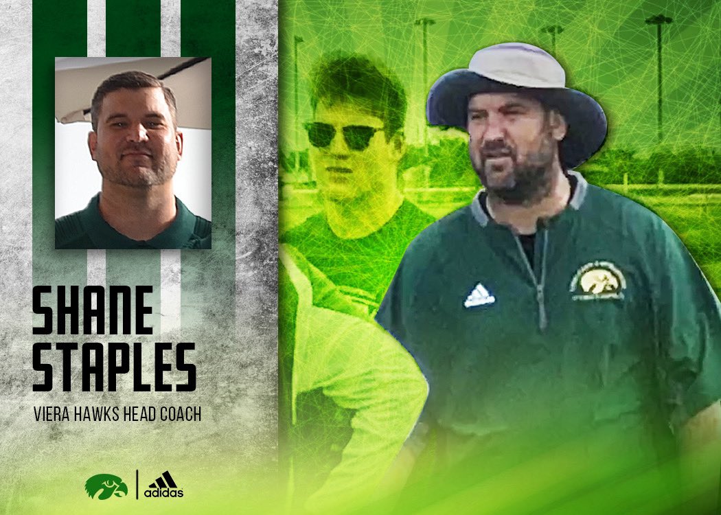 VieraHawks's tweet photo. We’re proud to announce that coach @SSstaples22 has been appointed the new Viera Hawks head coach!!! https://t.co/Dwt8LCwLW9