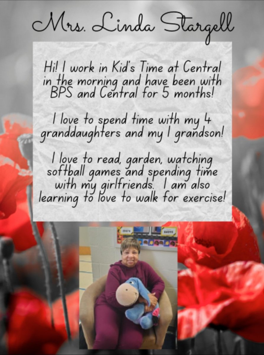 Here are our Staff Spotlights for the week at Central! Mrs. Chong Nelson and Mrs. Linda Stargell! <a href="/BellevueSchools/">Bellevue Public Schools</a> #aspiretoinspire #winloselovelearntogether