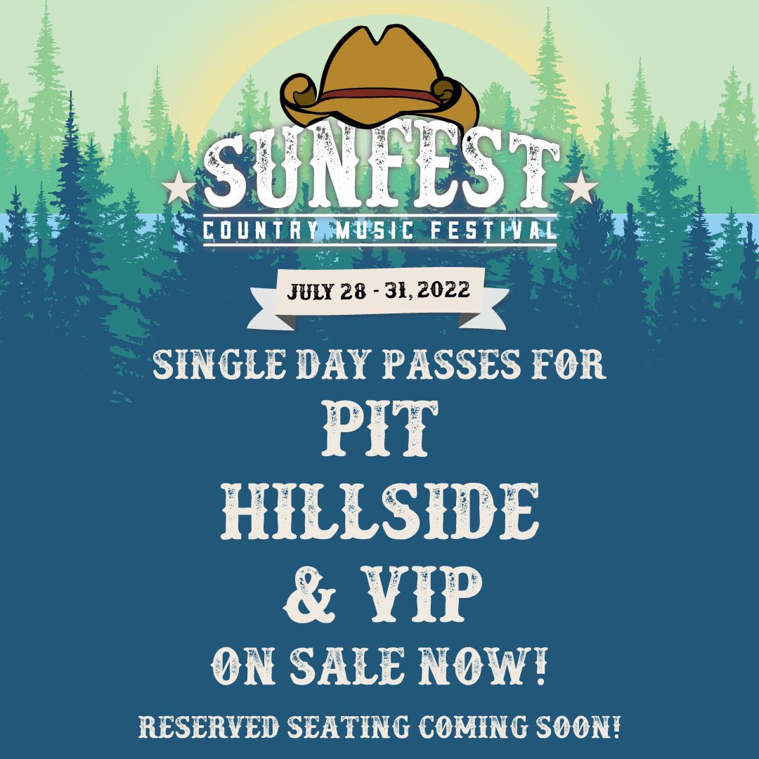 Time to ride 🐎 Single day pit, hillside and VIP festival passes are on sale now!

🎟 sunfest.frontgatetickets.com 🎟