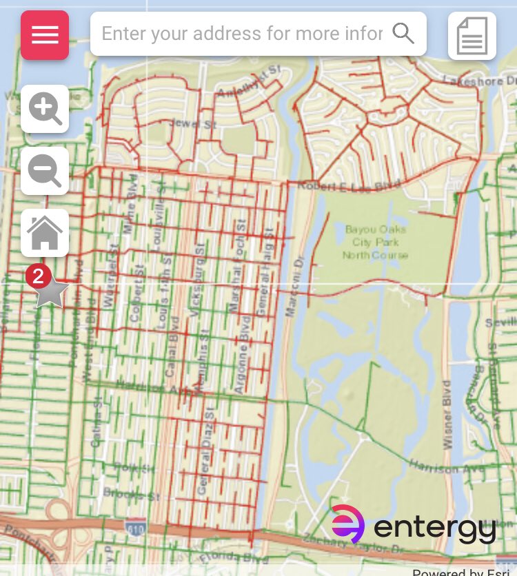 Major Power outage in Lakeview. <a href="/WWLTV/">WWL-TV</a> <a href="/jigiarrusso/">Joe Giarrusso</a> <a href="/EntergyNOLA/">Entergy New Orleans</a>