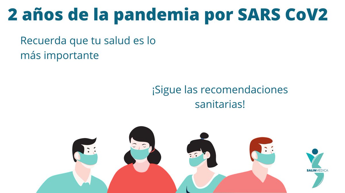 salin_me's tweet photo. A dos años de la pandemia, nos hemos adaptado a una nueva normalidad, en la cual nos hacemos responsables del cuidado de nuestra salud. 

Juntos Por tu Salud 

#Pandemia 
#salinmedica https://t.co/KpTrNB7ybK