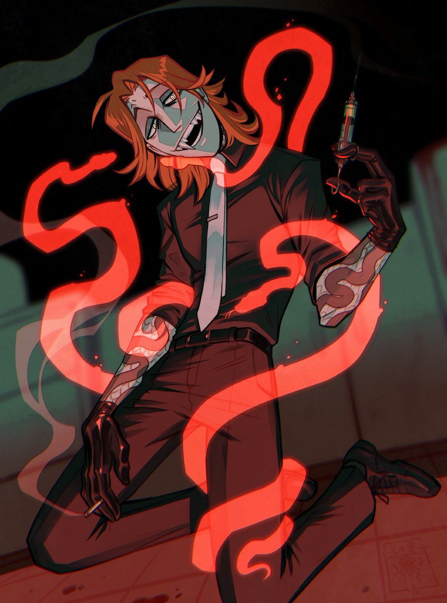 LiLaiRa95's tweet photo. art trade with @limesquares 💉🩸💕 https://t.co/pzhjJ1072v