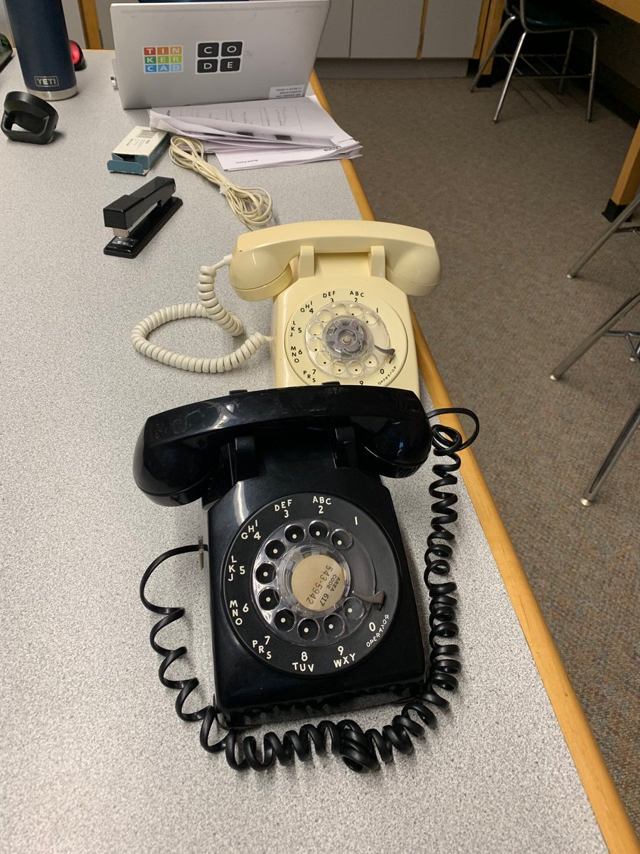 NortonMiddle's tweet photo. Interesting trip to STEM lab. A little old school and alot of new school. My two grade 6 friends constructed this mini computer and did a great job explain it to me. The best part are the smiles generated from learning and engagement. #NMSLancersLEAD Cool 3D printed door stop. https://t.co/uMbUvoqZ00