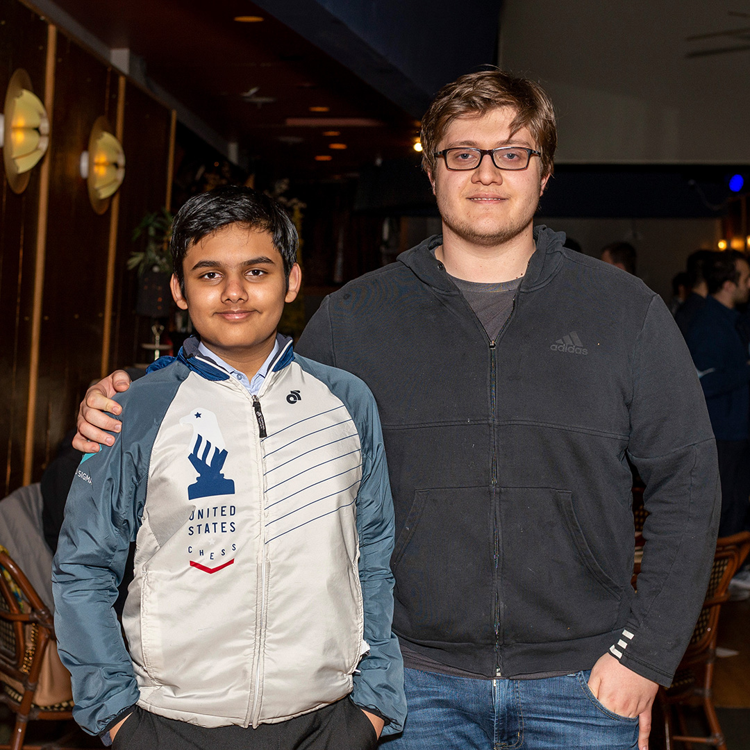 US Chess (@uschess) on Twitter photo 🏆🎉🏆Congratulations to GMs <a href="/ChessMishra/">GM Abhimanyu Mishra</a> and <a href="/SamSevian/">Sam Sevian</a> for winning their groups at the <a href="/STLChessClub/">Saint Louis Chess Club</a>'s 2022 #SpringChessClassic! 🏆🎉🏆Congratulations to GMs <a href="/ChessMishra/">GM Abhimanyu Mishra</a> and <a href="/SamSevian/">Sam Sevian</a> for winning their groups at the <a href="/STLChessClub/">Saint Louis Chess Club</a>'s 2022 #SpringChessClassic!