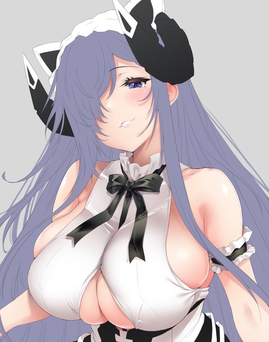 するんっとしたロングヘヤーの塗り方に迷う 