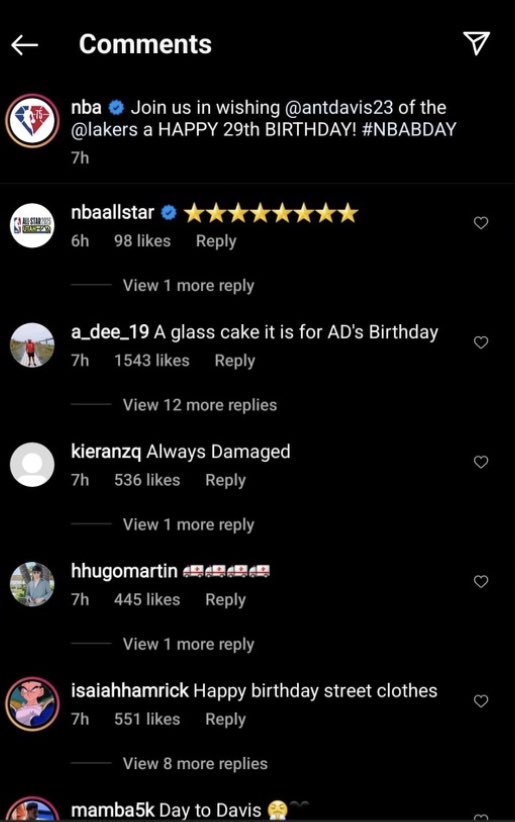 People wishing Anthony Davis a happy bday  