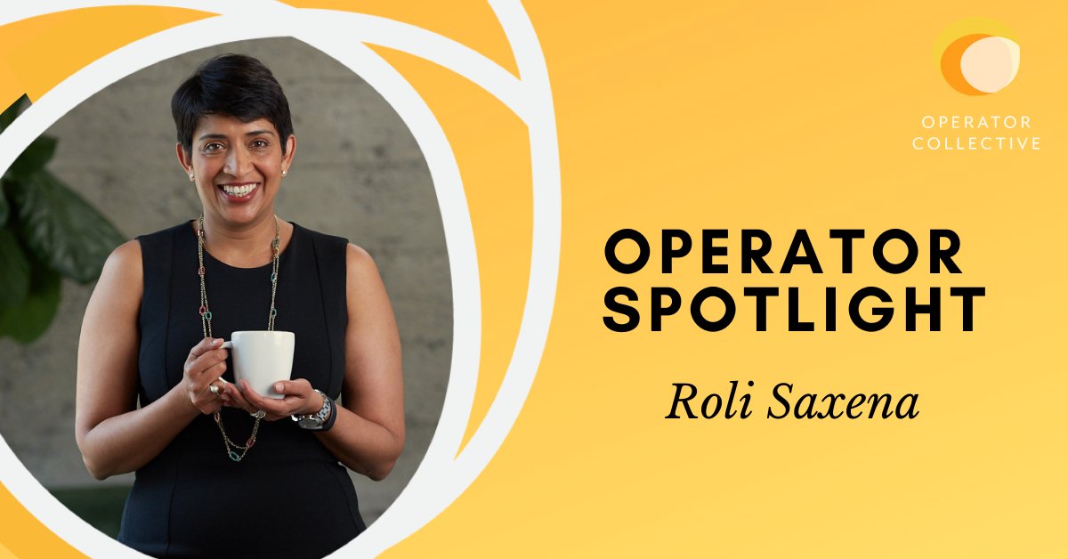 OpCo_VC's tweet photo. .@rolisaxena has blazed trails in high-growth companies across a variety of industries and sectors.
Read what threads pull them all together, advice for first time board members, and how to ferociously guard your time in this month's #OperatorSpotlight:
https://t.co/YgZQXNKu2l https://t.co/v0ePK3UTYN