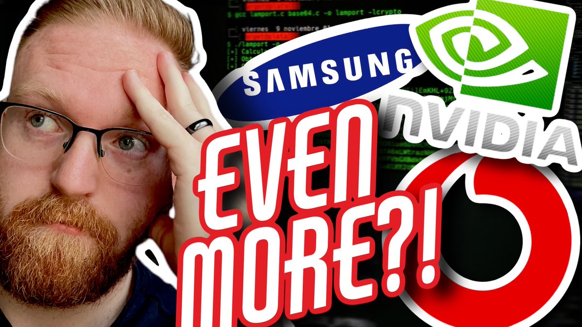 CalebBMcMurtrey's tweet photo. Lapsus$ has continued the attack, this time targeting #Vodaphone, #Impresa, and #MicroLibre. This, shortly after the #Samsung and #NVIDIA #cyberattack.
Here's what we know and what we've learned about #Lapsus$ thus far 👇👇👇
https://t.co/yRbwWOI3sx https://t.co/Ut8wiYSEBQ
