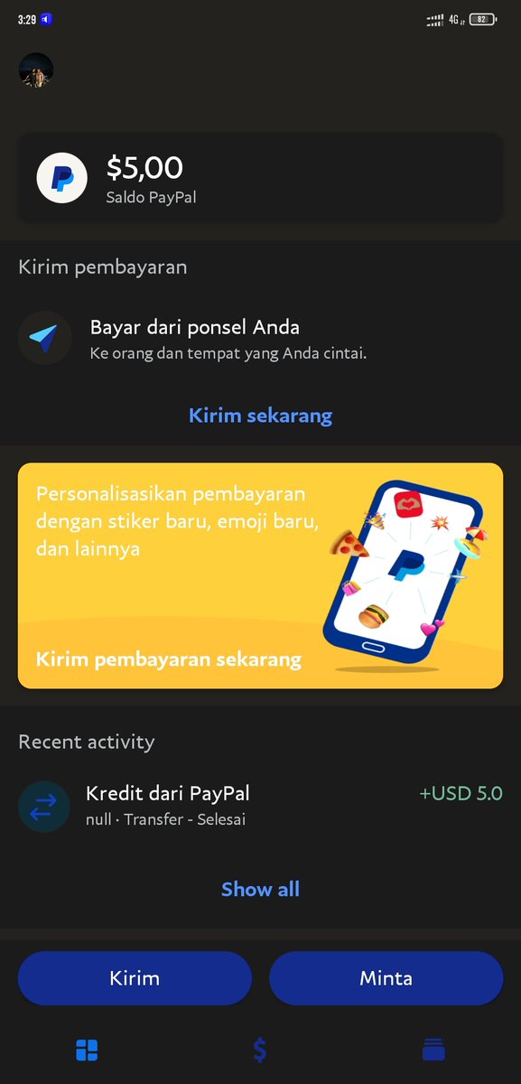 agusperdian's tweet photo. Yang suka ngisi survei coba deh app ni mantap bisa nambah saldo paypal 
https://t.co/GuOeb2w5z7 https://t.co/oOmxrGROMC