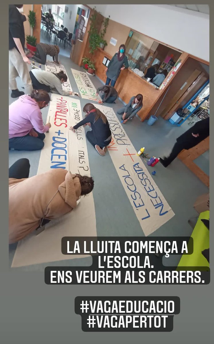 #vagaeducacio #educacio #escolapublica #juntesesmillor