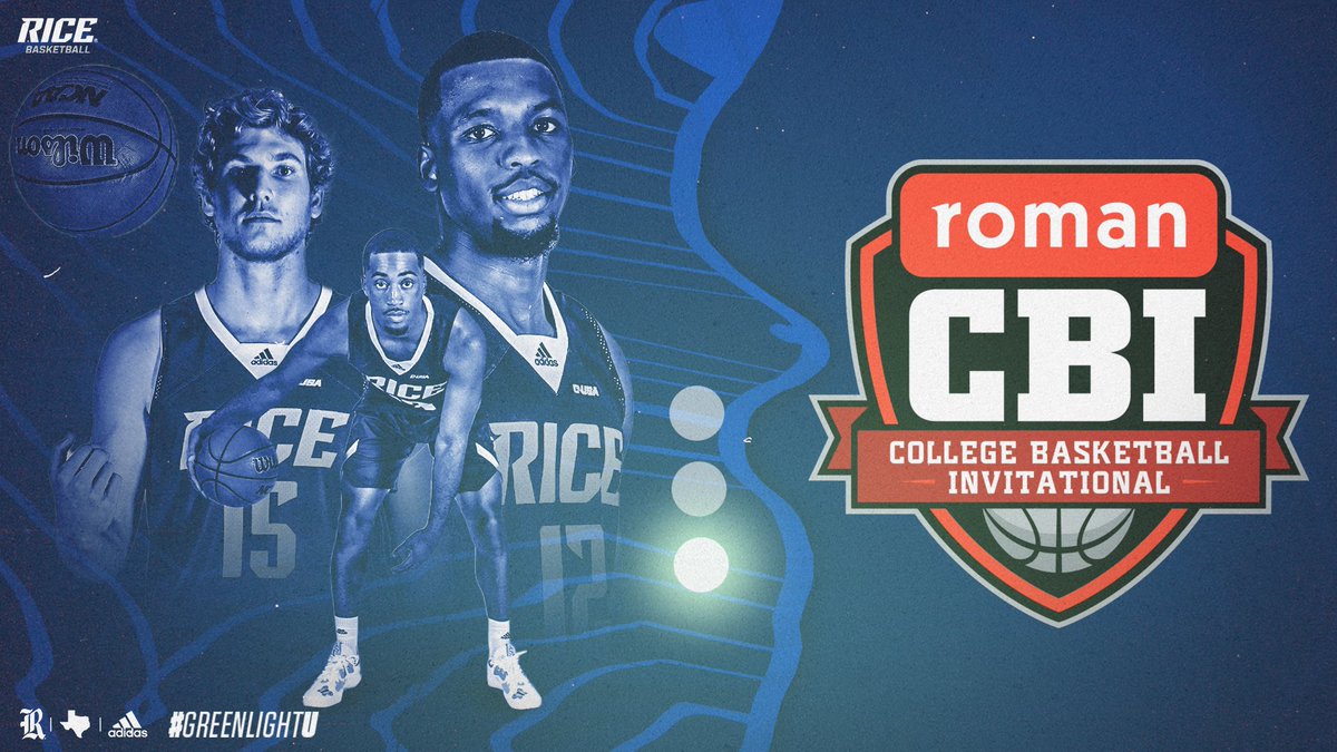 WE'RE NOT DONE YET!

Rice accepts bid to College Basketball Invitational!

📰 » riceowls.co/MBBannounceCBI

#GoOwls👐 x #GreenLightU