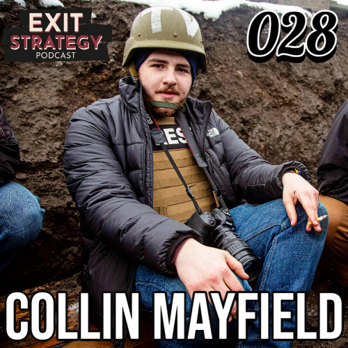 Exit Strategy with Jody Ray (@exitstratpod) on Twitter photo I had the pleasure of speaking with Collin Mayfield (<a href="/collin_mayfield/">Collin Mayfield</a>), freelance photojournalist who has been covering the war on Ukraine. I spoke to him by phone while he was live on the ground in Lviv, waiting on a train to take him to the Odessa front line. LISTEN IN BIO. I had the pleasure of speaking with Collin Mayfield (<a href="/collin_mayfield/">Collin Mayfield</a>), freelance photojournalist who has been covering the war on Ukraine. I spoke to him by phone while he was live on the ground in Lviv, waiting on a train to take him to the Odessa front line. LISTEN IN BIO.