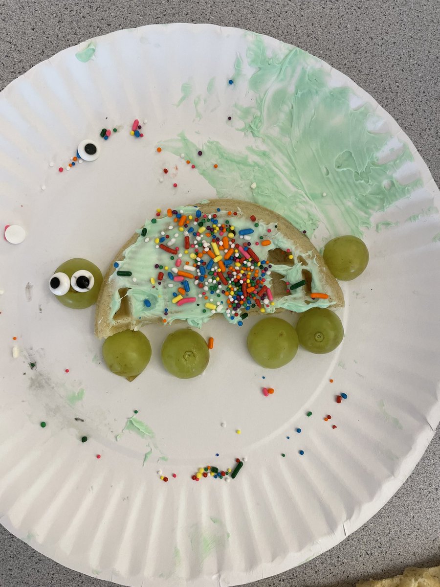 mrswalshsped's tweet photo. Some more turtle fun 🐢 Our turtle recipe was a hit 🎉 https://t.co/VqhMzovNS9