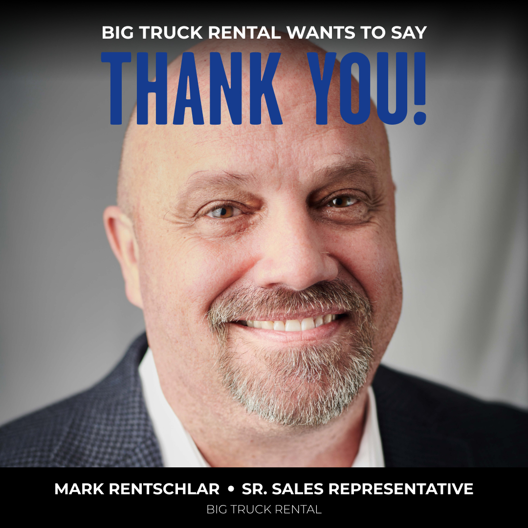 BigTruckRental's tweet photo. We want to shout out one of our Sr. Sales Reps, Mark Rentschlar, for his hard work and dedication! His expert leadership and experience make him a vital member of our team. Thanks, Mark! https://t.co/UpxfJGLxrS #bigtruckrental #employeeappreciation https://t.co/DjuneHYsCi
