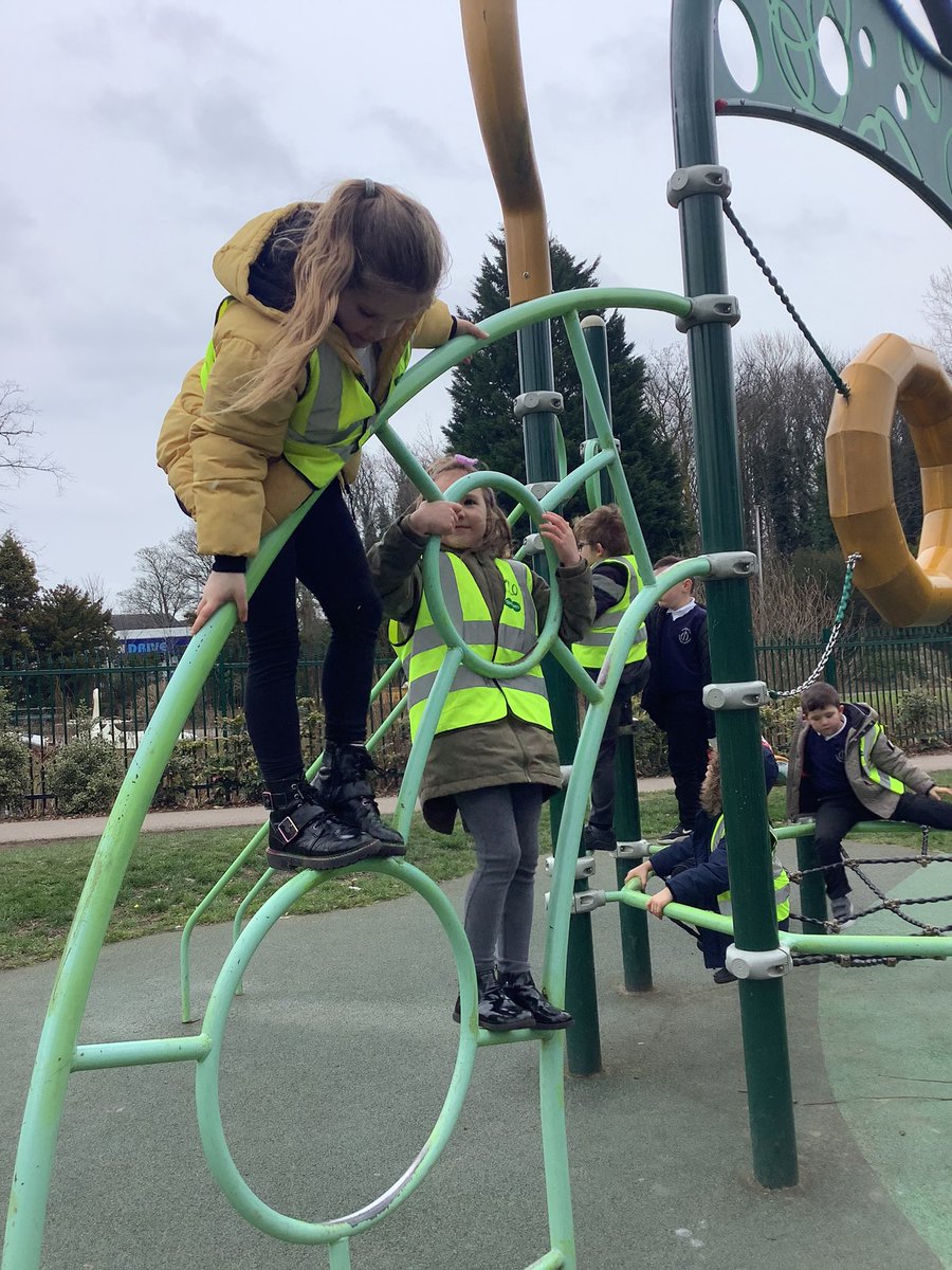 Y1LD loved the play equipment and showed great balance, strength and bravery when climbing.