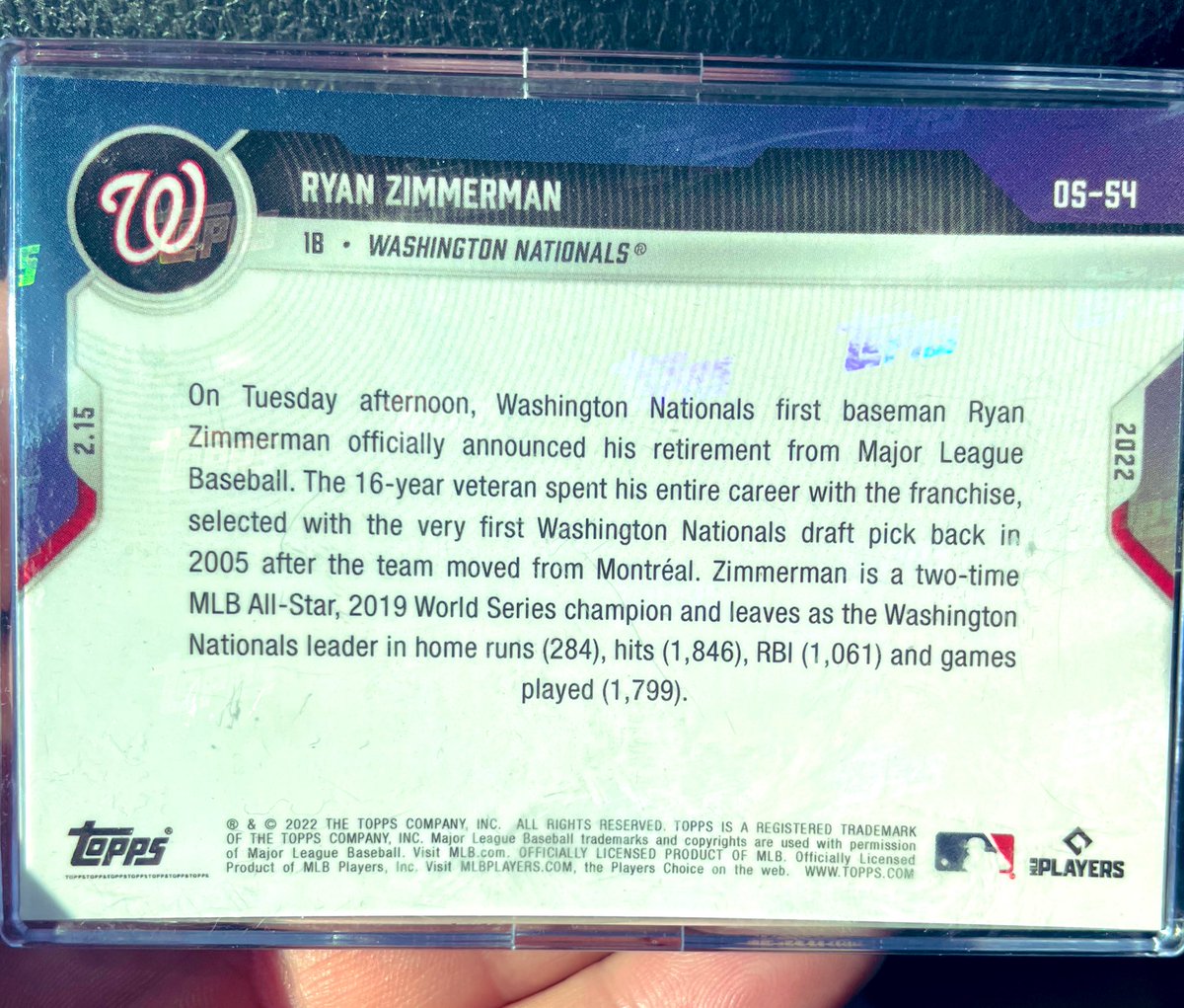 Navy Yard Nats (@navyyardnats) on Twitter photo RT & follow to WIN a sold-out, limited-edition Topps card commemorating the retirement of ๐๐บ๐ฝ๐น๐ผ๐๐ฒ๐ฒ #๐ญ๐ญ, ๐ฅ๐๐ฎ๐ป ๐ญ๐ถ๐บ๐บ๐ฒ๐ฟ๐บ๐ฎ๐ป
REPLY with any #Nats #WorldSeries PHOTO or GIF to double your chances2๏ธโฃโ๏ธ
๐ฎ ๐ช๐๐ก๐ก๐๐ฅ๐ฆ ๐ฝ๐ถ๐ฐ๐ธ๐ฒ๐ฑ ๐ฆ๐๐ง๐จ๐ฅ๐๐๐ฌ ๐ฎ๐ ๐ต๐ฝ๐บ๐จ RT & follow to WIN a sold-out, limited-edition Topps card commemorating the retirement of ๐๐บ๐ฝ๐น๐ผ๐๐ฒ๐ฒ #๐ญ๐ญ, ๐ฅ๐๐ฎ๐ป ๐ญ๐ถ๐บ๐บ๐ฒ๐ฟ๐บ๐ฎ๐ป
REPLY with any #Nats #WorldSeries PHOTO or GIF to double your chances2๏ธโฃโ๏ธ
๐ฎ ๐ช๐๐ก๐ก๐๐ฅ๐ฆ ๐ฝ๐ถ๐ฐ๐ธ๐ฒ๐ฑ ๐ฆ๐๐ง๐จ๐ฅ๐๐๐ฌ ๐ฎ๐ ๐ต๐ฝ๐บ๐จ