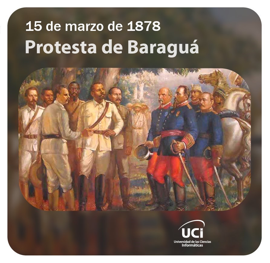 La #ProtestaDeBaraguá, el #15DeMarzo de 1878, constituye un importante símbolo del espíritu de lucha de los patriotas cubanos que, a pesar del desgaste de la guerra, estaban dispuestos a continuar hasta lograr la independencia de #Cuba. #TenemosMemoria #SomosContinuidad <a href="/CubaMES/">MES</a>