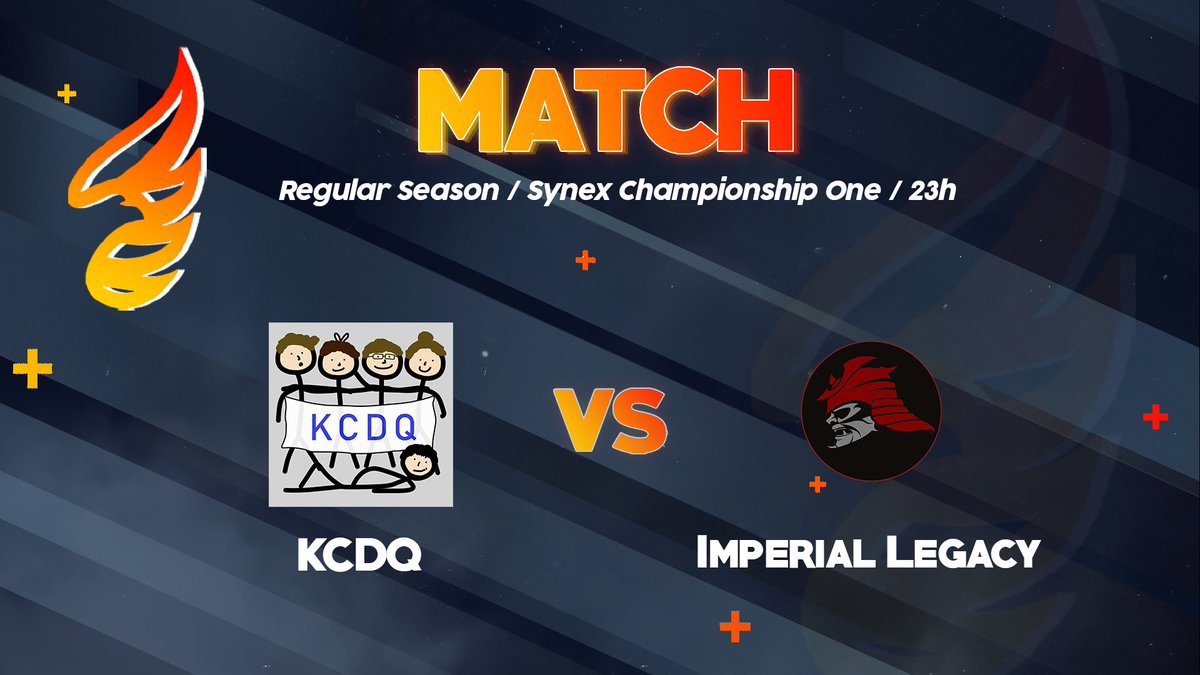 SynexLeague's tweet photo. Very important game for #KCDQ and @ILGesport !
🇫🇷 https://t.co/eX0bR4GUIH
⌚️ 23:00 CET https://t.co/9tZptd2Qo9