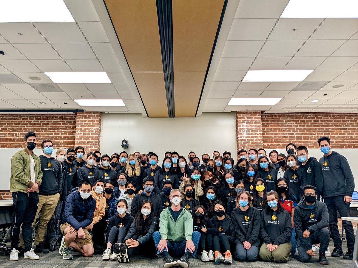 usfca_msds's tweet photo. We’ve officially finished Spring Module 1! We want to give a special thank you to our professor, @the_antlr_guy, for his contributions to the MSDS program and the impact it has had on every cohort. We’re so glad we got to have this last year with you; Google is lucky to have you! https://t.co/5Y4UUqbZmE