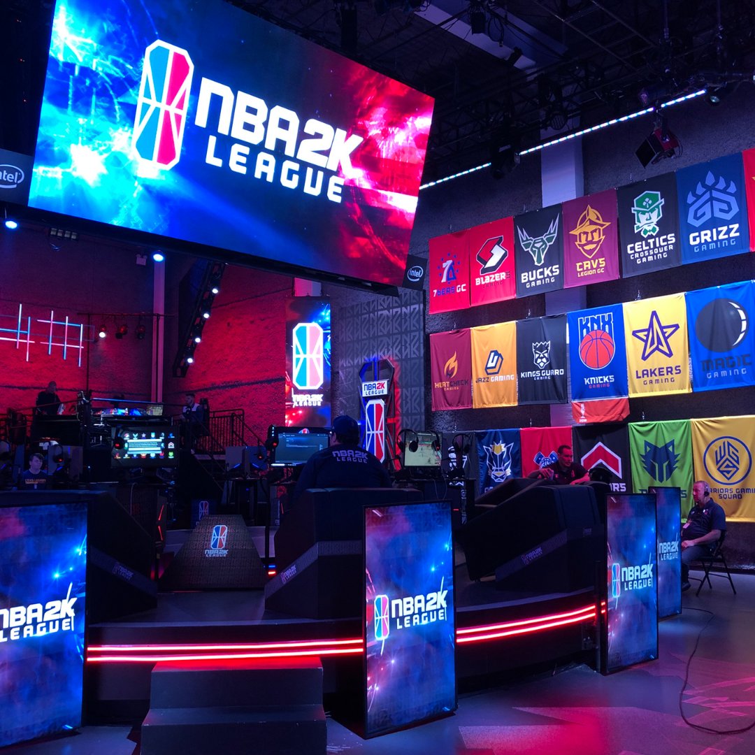 GoRivalGames's tweet photo. THE BIG LEAGUES ARE CALLING! Do you have what it takes to run with the best 2K players around? Join the NBA 2K League on Rival to find out! 🏀🎮https://t.co/dqKEZhjQFQ https://t.co/7R03Cqlv3s