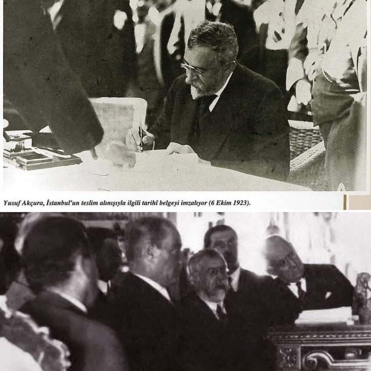 CagriUnel's tweet photo. İstanbul'u İtilaf Devletleri temsilcilerinden TBMM adına Atatürk'ün görevlendirmesiyle teslim alan anlaşmaya imza atan Devlet Adamı, Türk Ocakları kurucusu, 1904 yılında yayımladığı Üç Tarzı Siyaset adlı makalesi Türkçülüğün manifestosu sayılan Yusuf Akçura'yı rahmetle anıyoruz. https://t.co/redSrn0oHO